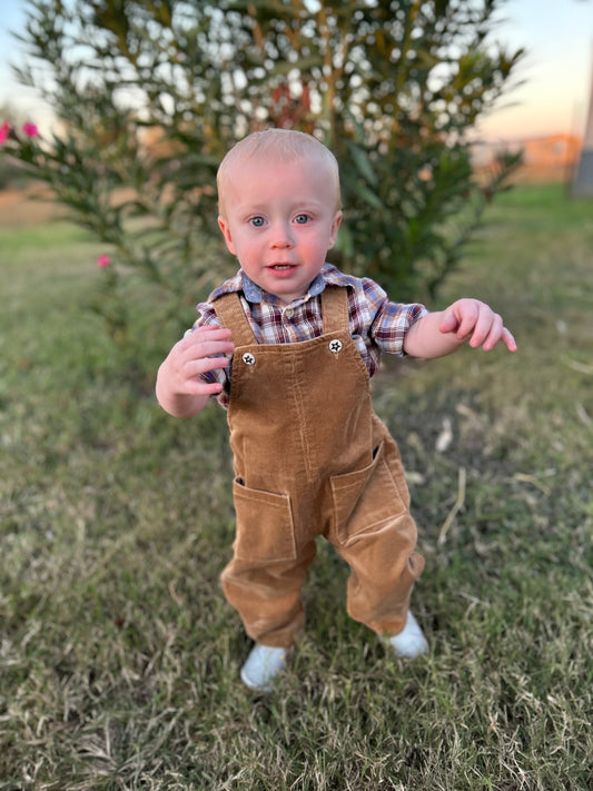 Corduroy Boho Overalls