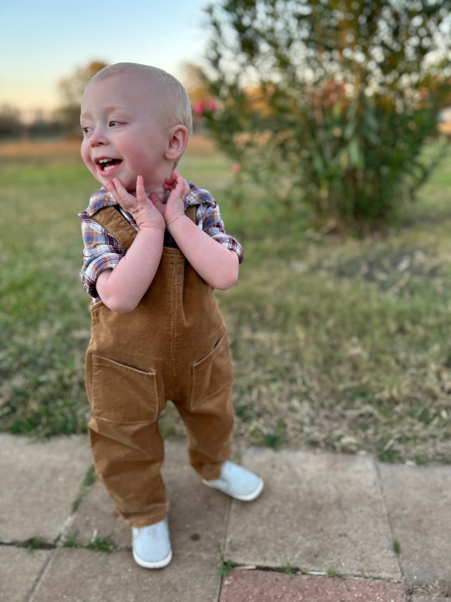 Corduroy Boho Overalls