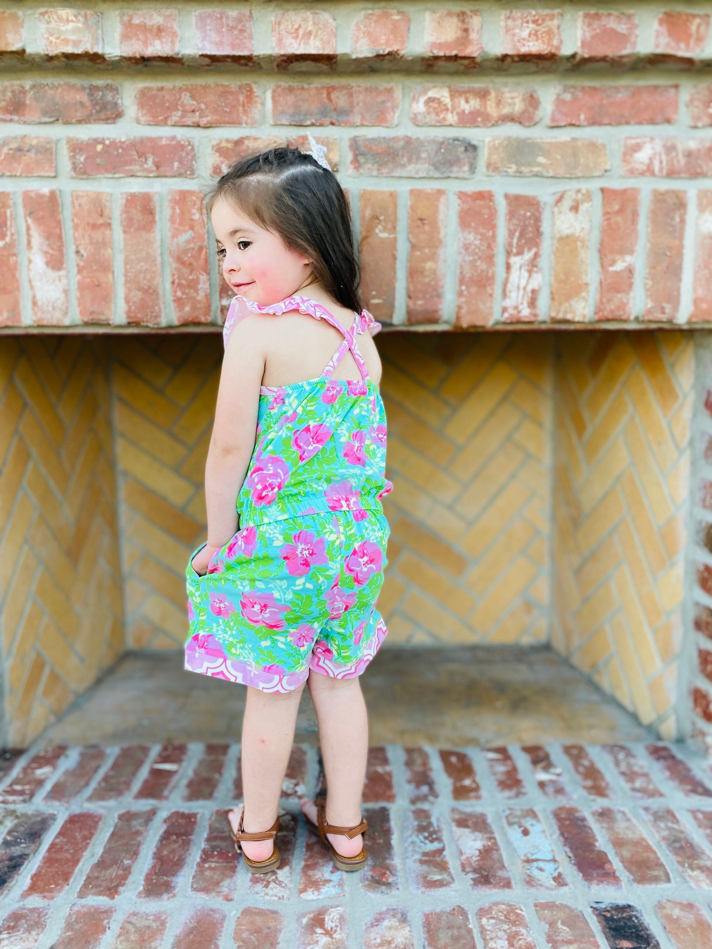 Floral Romper