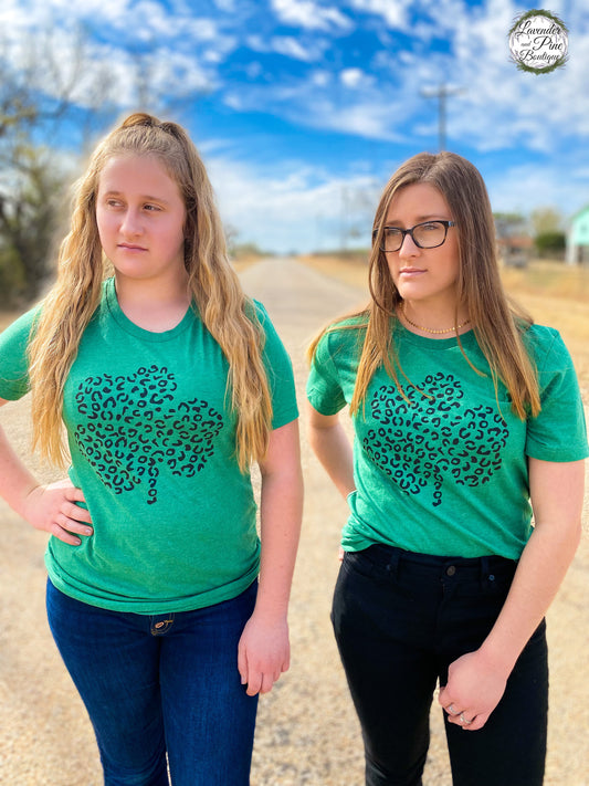 Leopard Shamrock