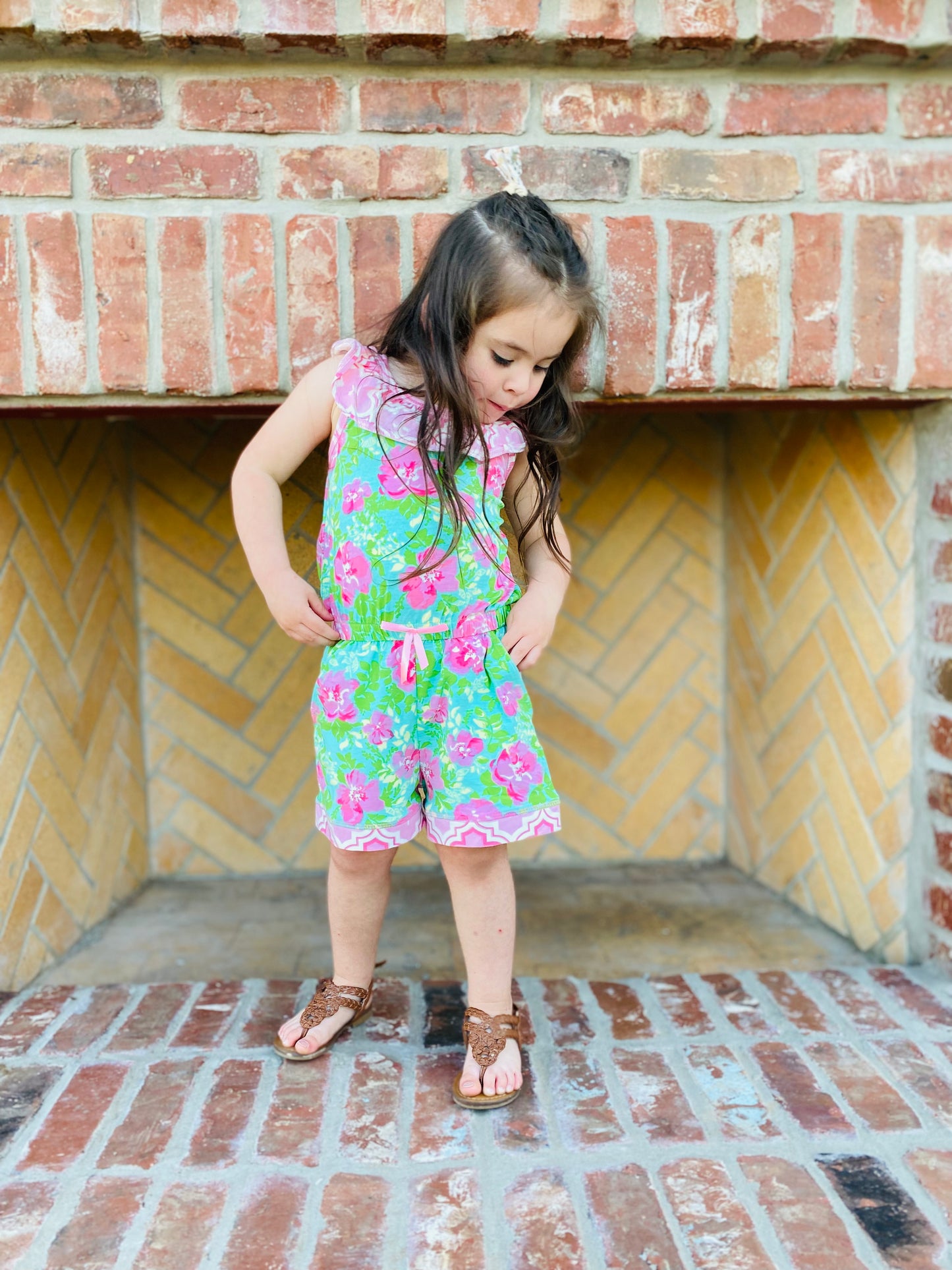 Floral Romper