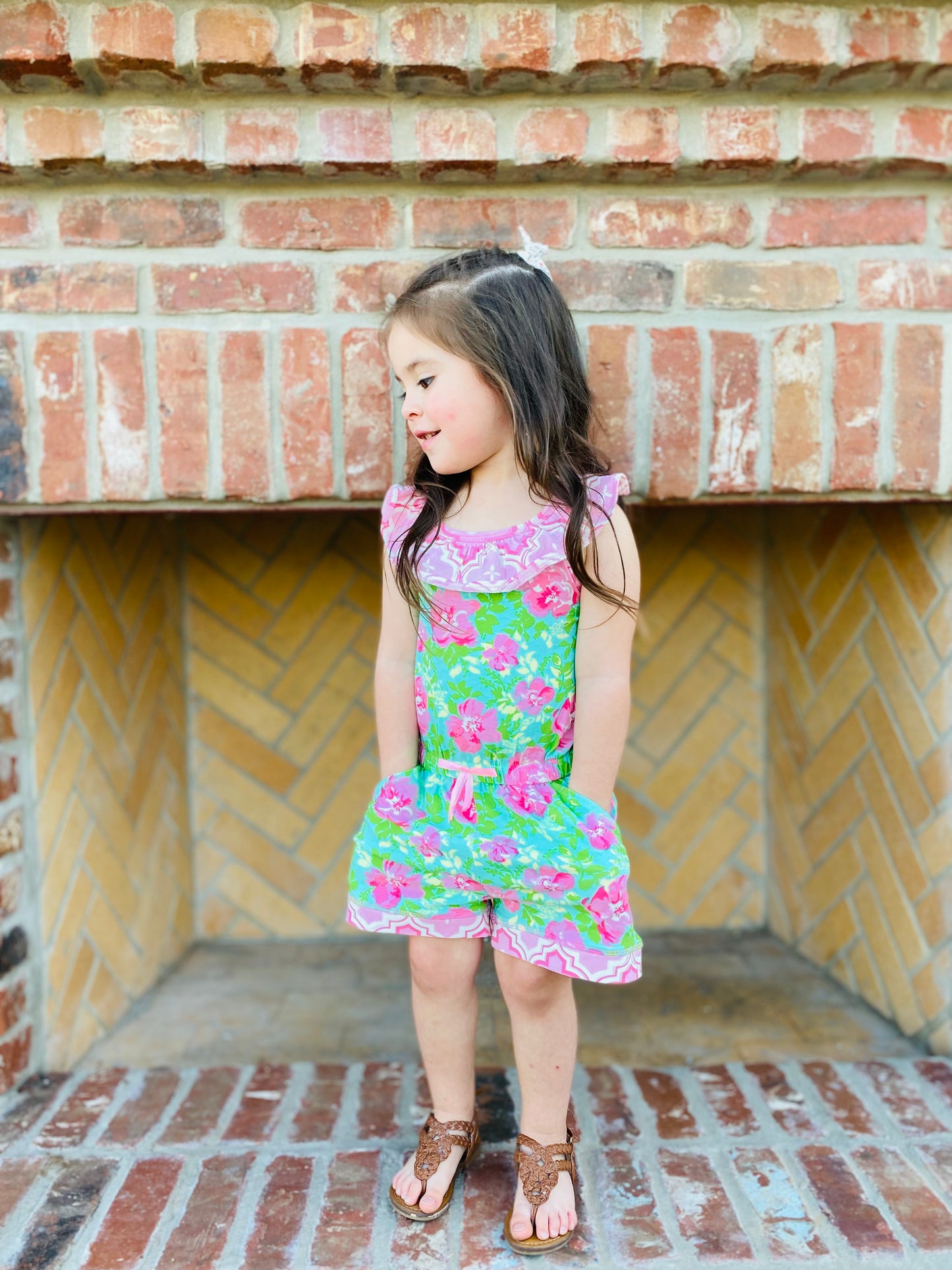 Floral Romper