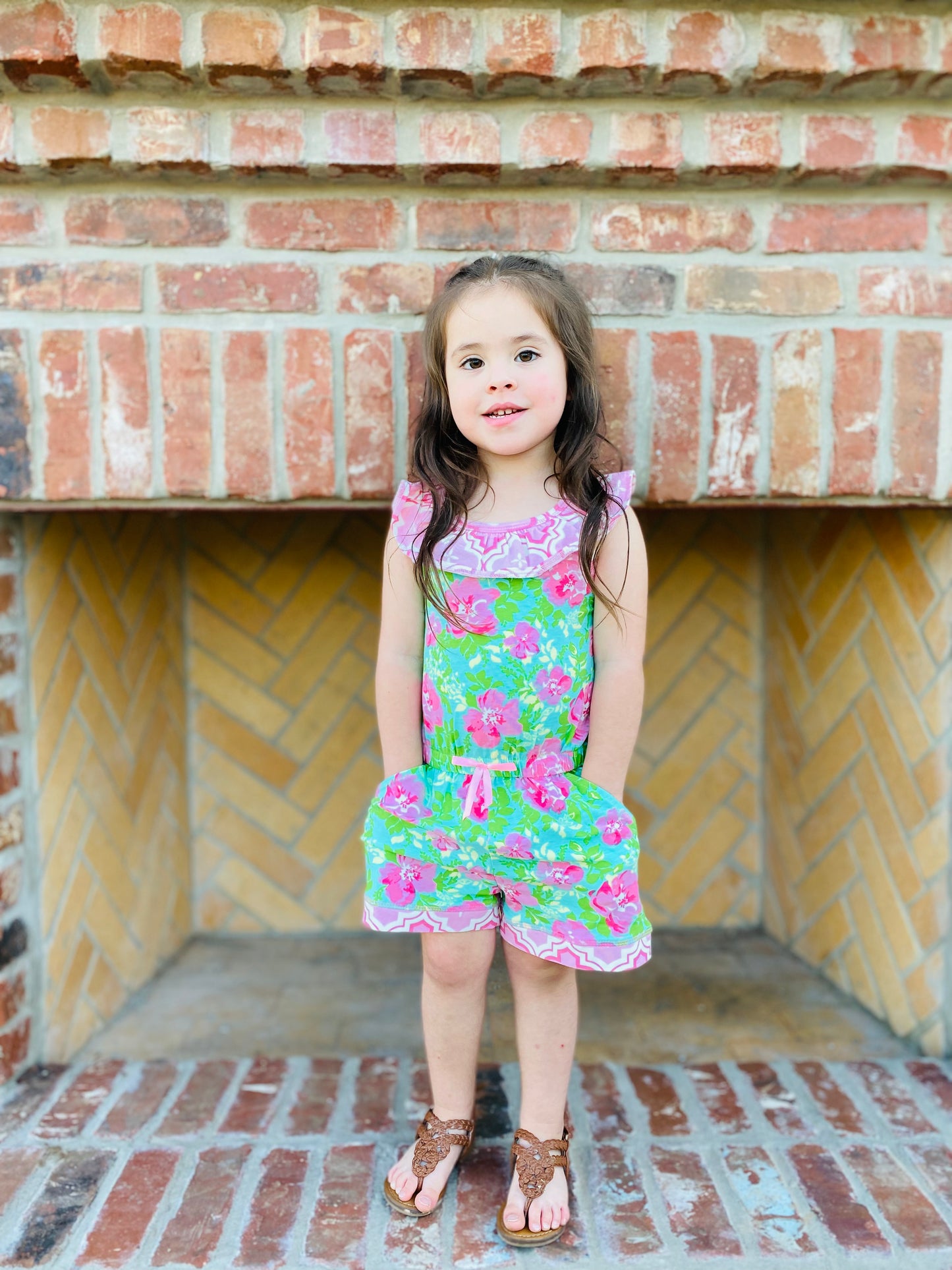 Floral Romper