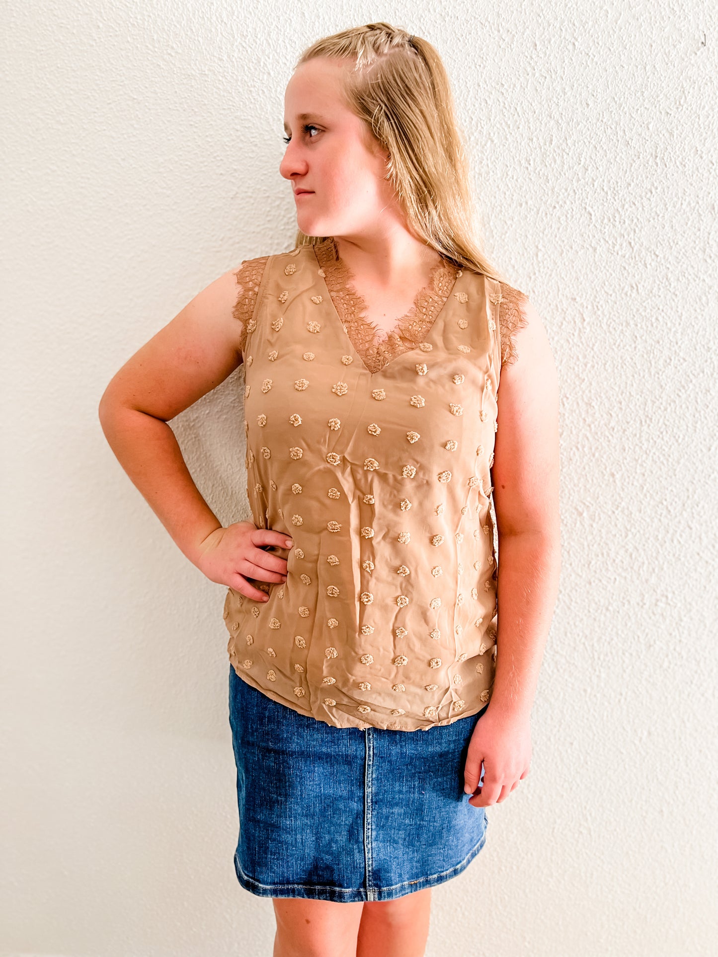 Plus Size- Goldie Tank Top