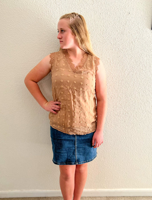 Plus Size- Goldie Tank Top