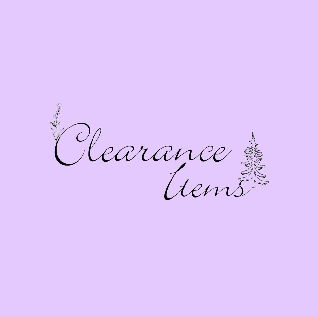 Clearance Items
