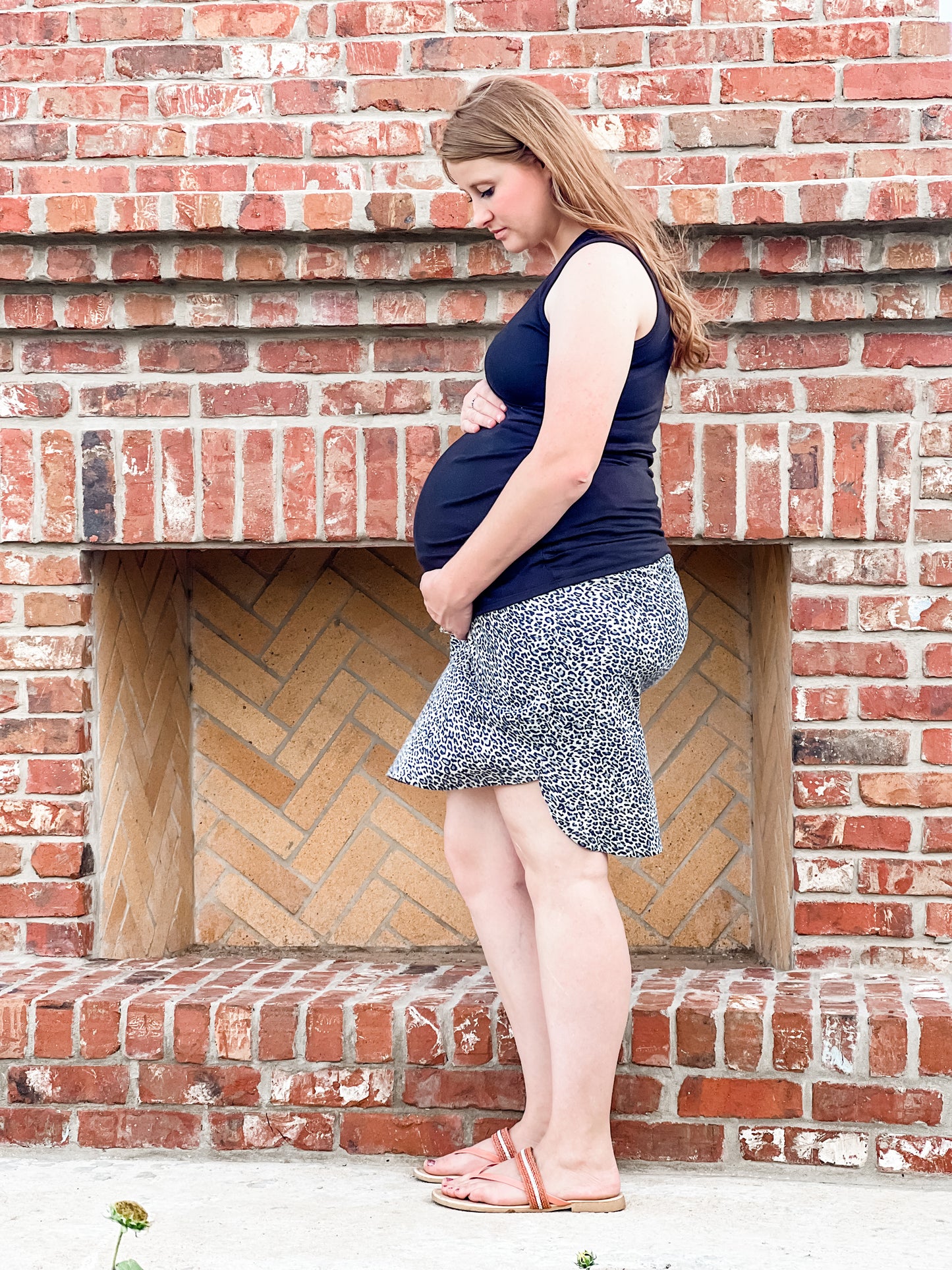 Black Maternity/Nursing Tank Top